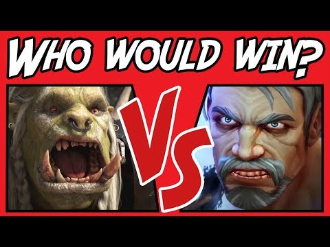 Saurfang VS Greymane  - World of Warcraft Versus #11