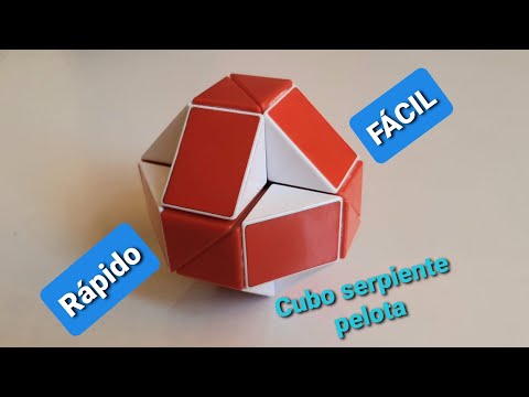 🔴How to Solve Cube *(RUBIK SNAKE BALL)?* easy and fast / 😀👍 / simple figures*beginners