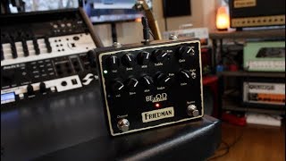 Video thumbnail for Friedman BE OD Deluxe Demo by Robert Baker