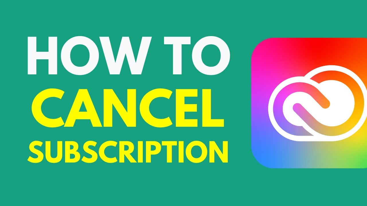 How To Cancel Subscription in Adobe Creative Cloud | Cancel Membership | Creative Cloud Tutorial