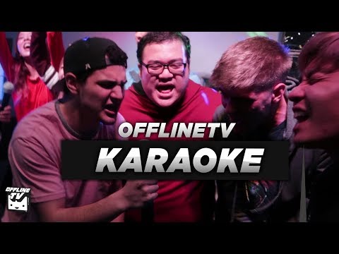 THE OFFLINE GANG GOES KARAOKING (KARAOKE-ING?). This ...