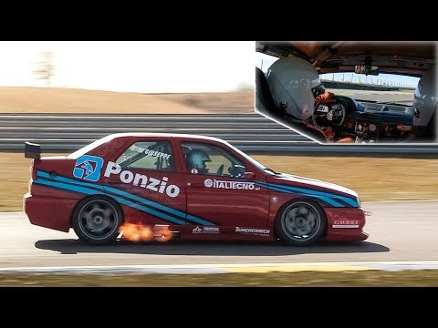 4WD Alfa Romeo 155 GTA Superturismo in action + OnBoard!