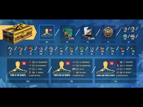 Wows 60 Santa Mega Gift Containers Opening 2021