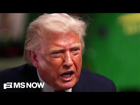 'Donald Trump LOST IT': Combative Trump STORMS out of interview after called out for election lies
