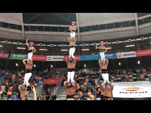 Xiquets de Reus, Vd5, Concurs de Castells, Tarragona, 6-10-18