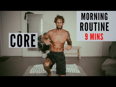 CORE WORKOUT | MORNING ROUTINE | 9 MINUTES