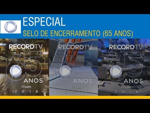RecordTV | ESPECIAL: Selo de encerramento - 65 Anos (2018)