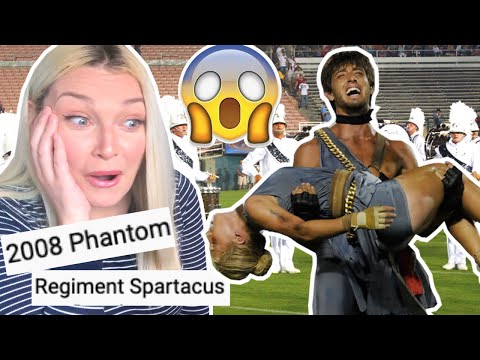 New Zealand Girl Reacts to  2008 PHANTOM REGIMENT - SPARTACUS!!!