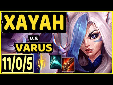DEFTLY (XAYAH) vs VARUS - QUADRAKILL 11/0/5 KDA BOTTOM ADC CHALLENGER GAMEPLAY - NA