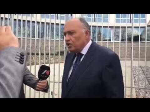 وزير خارجية السيسي يدعو للتصويت لمرشحة فرنسا في اليونسكو
