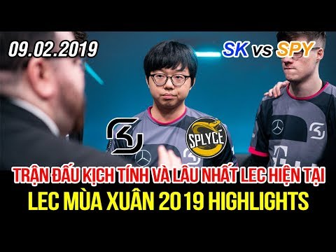 [LEC 2019] SK vs SPY Highlights | "Cựu SKT" Pirean góp mặt trong trận đấu lâu nhất hiện tại