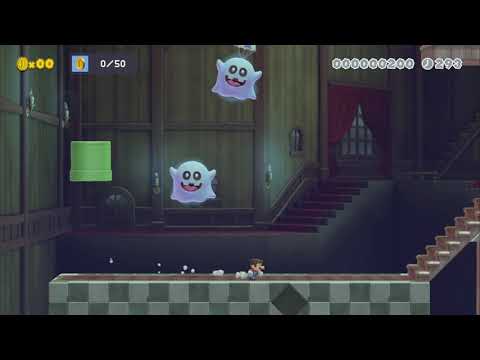 haunty home by Mr Snuggle - Super Mario Maker 2 - No Commentary 1bx