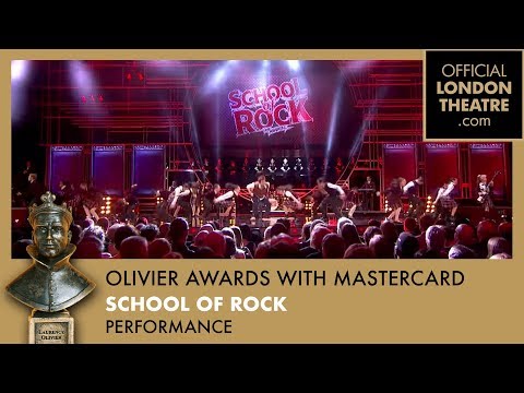 School of Rock perform 'Stick to it to the Man' | Olivier Awards 2017 with Mastercard