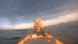 preview picture of video 'カヤックフィッシングin田辺湾2013.3.15  kayak fishing in TANABE'
