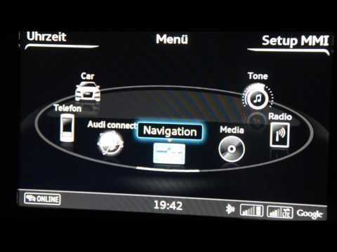 Audi A6 Facelift 2015 - MMI Navigation Plus