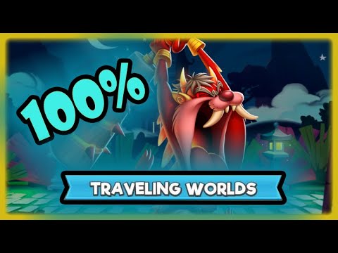 "YOKAI TAZ" event: completing "TRAVELLING WORLDS" 100% - Looney Tunes World of Mayhem