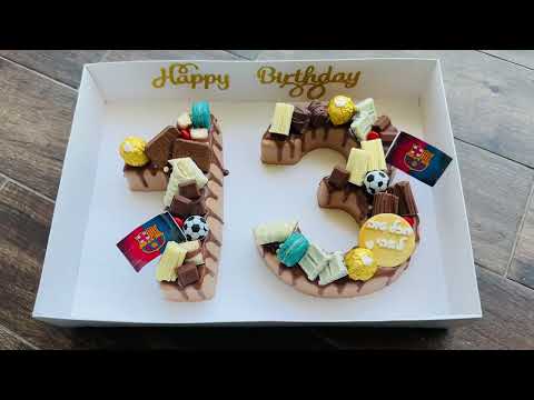 עוגת מוס מספרים 13 - תמונה מהסרטון
