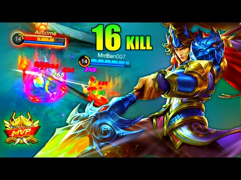 16KILL ZILONG HIGHLIGHTS - MLBB✔