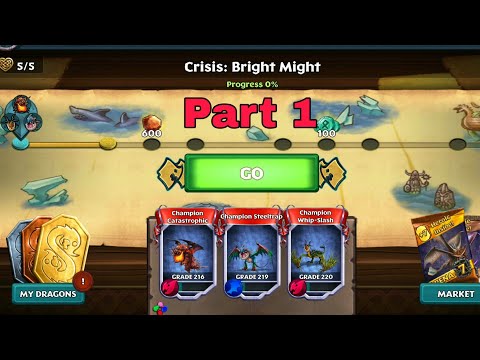 Crisis:Bright Might - Part 1 - New Gauntlet Event - Dragons:Rise of Berk