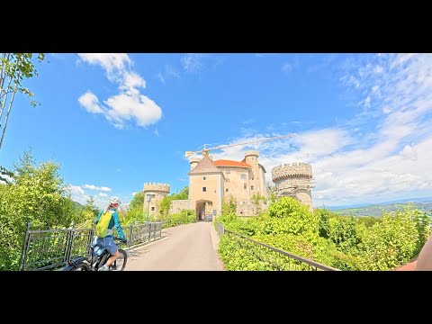 Mit dem Mountainbike zur Burg Plankenstein