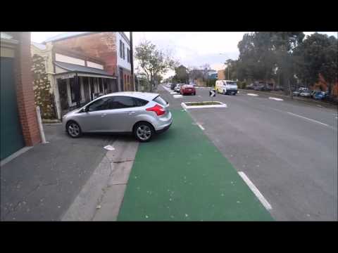 Left Hook on separated bike lane SMIDGAF