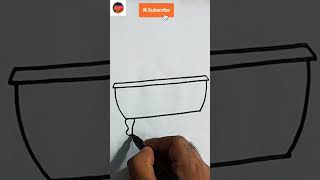 Download lagu Draw a simple bathtub using these simple steps #shorts #ashortaday Canvassing Passion mp3