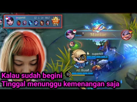 Auto maniac pakai build lylia tersakit ini || Build Lylia Tersakit 2022
