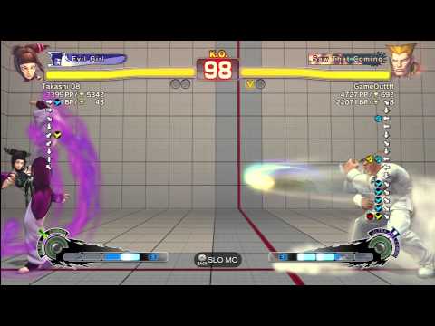 Takashi 08 (Juri) vs GameOutttt (Guile)