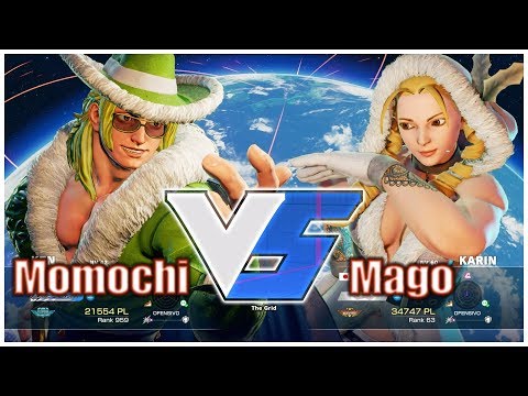 SFV - Momochi (Ken) VS Mago (Karin) - CPTO Asia 4 Grand Finals - Part 1