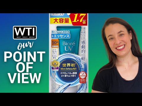 Biore UV Sunscreen - WTI product video review