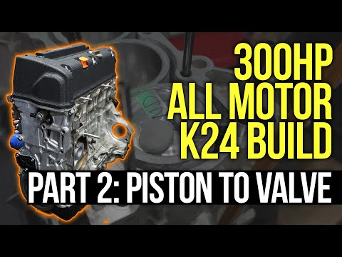 Building a K24 Engine: Part 2 - Piston To Valve Clearance (Plus VTC Limiting Pins)