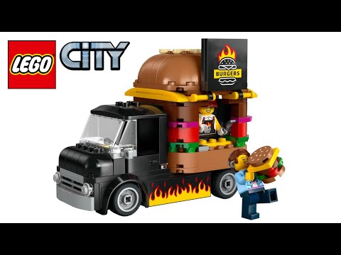 LEGO City Burger-Truck (60404) - Speed build