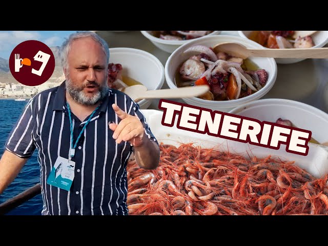 Los desconocidos GUISOS MARINEROS de los pescadores de TENERIFE. Los probamos rodeados de BALLENAS