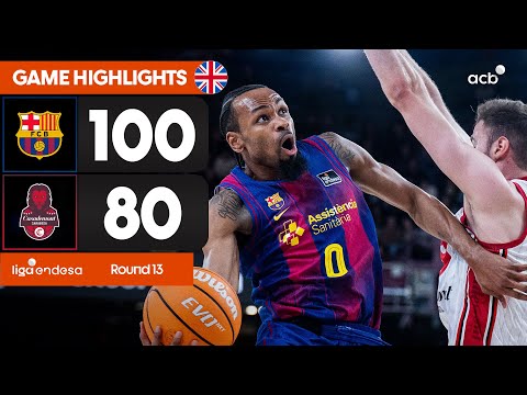 GAME HIGHLIGHTS Barça - Casademont Zaragoza (100-80) | Liga Endesa 2025-26