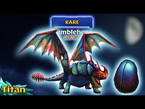 RUMBLEHORN - Max Level 150 Titan Mode | Dragons: Rise of Berk