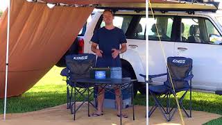 Why the Adventure Kings Deep Cycle AGM Batteries are best for camping