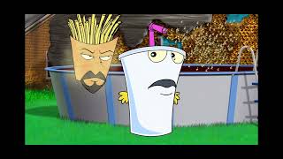 Aqua teen Forever bee attack Carl and Master Shake #aquateenhungerforce #aquateenforever