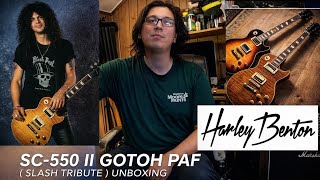 Video thumbnail for Harley Benton SC-550 II Gotoh PAF ( Slash Tribute Model ) Unboxing by Solomonic Demons
