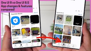 One UI 8.5 vs 8.0 - App Updates & New Features Compared!