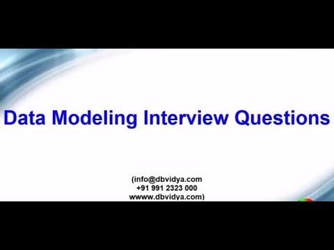 Data Modeling Interview Questions