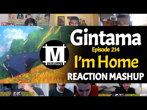 Kabukicho Four Devas Arc : I'm Home | Gintama Episode 214 | REACTION MASHUP
