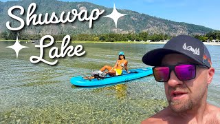 Exploring the Incredible Sandbars on Shuswap Lake, BC 🇨🇦