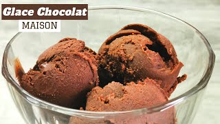 GLACE AU CHOCOLAT|CACAO| FACILE ET SANS SORBETIÈRE