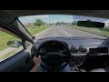 2006 Renault Logan 1 4L 75 POV TEST DRIVE