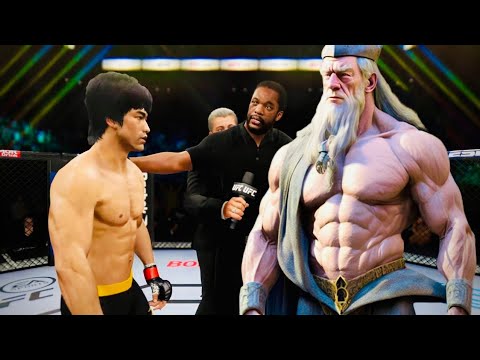PS5 | Bruce Lee vs. Inflated Titan Albus (EA Sports UFC 4)