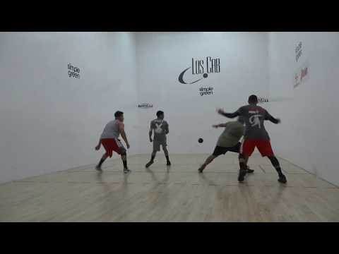 2017 USHA Nationals - Men's 4 Wall Big Ball Doubles Final - Duenas/Hernandez vs Salcedo/Cordova