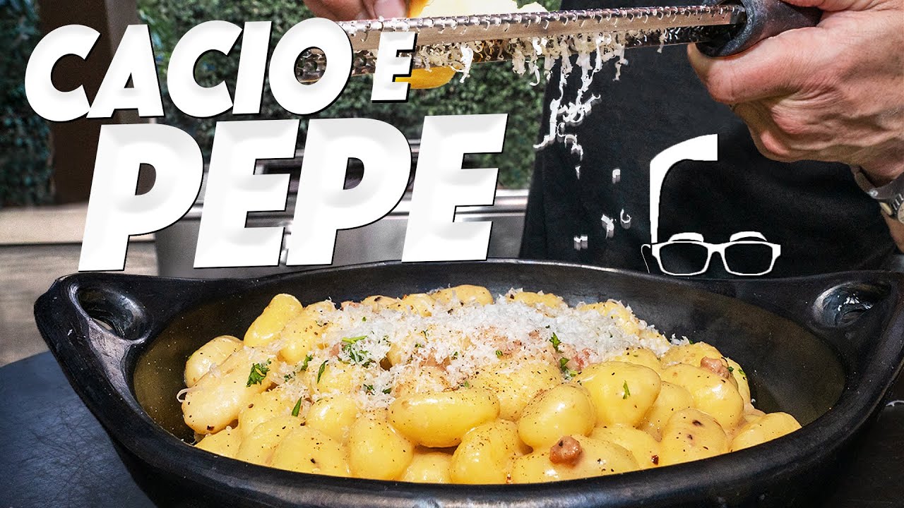 MAKING EASY CACIO E PEPE (BUT THIS TIME WITH GNOCCHI) SAM THE COOKING GUY
