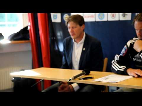 Presskonferensen efter ÄFF   BoIS