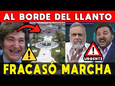 The Kirchnerist march failed 🚨 Milei ruined it 🔥 Nobody showed up: Kirchnerism, the CGT, and the ...