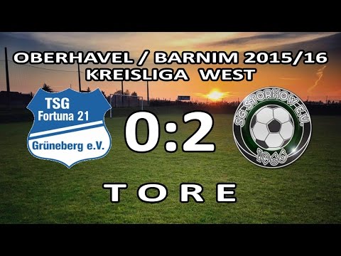 FORTUNA GRÜNEBERG - SG STORKOW 0:2 - Tore [Kreisliga West 2015/16 - 17.Spieltag]
